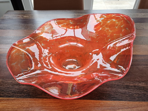 cuenco de vidrio curvado hecho a mano – schalen, Glass