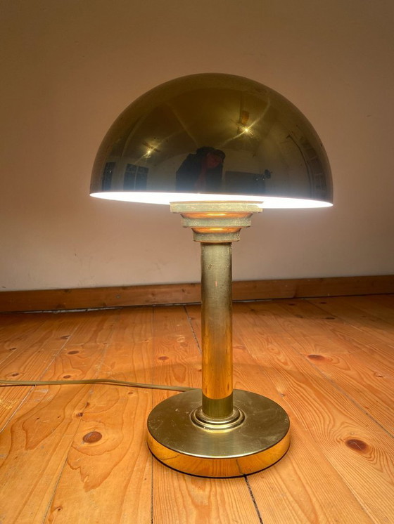 Image 1 of Vintage W.S.B. brass table lamp, lamp, gold