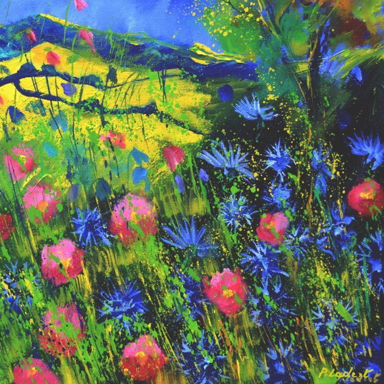 Image 1 of Pink wild flowers