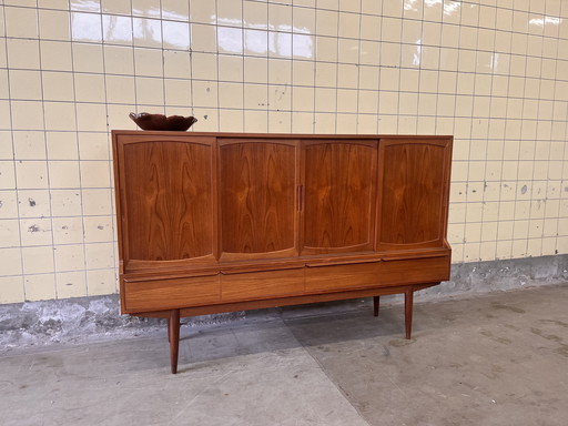 Vintage Scandinavian highboard by H.Kjærnulf