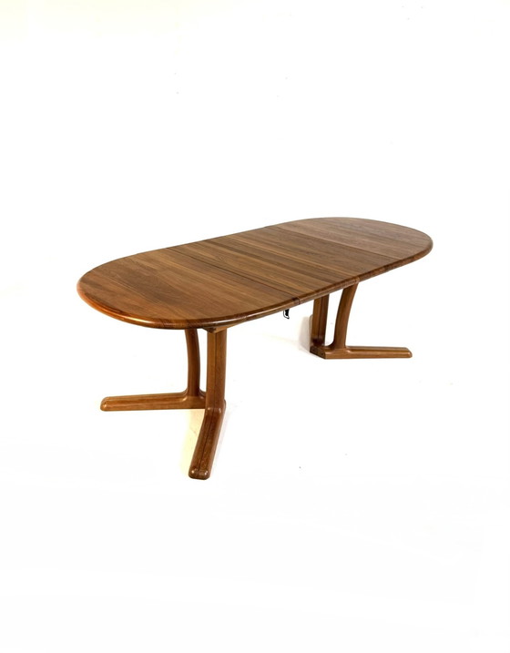 Image 1 of Vintage XL extendable Danish dining table, Dyrlund '70