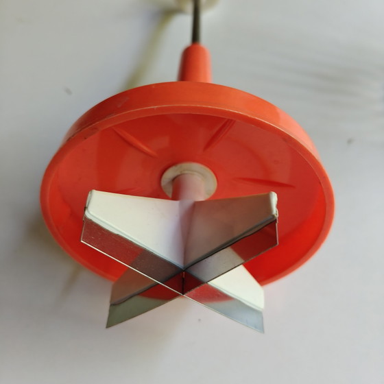 Image 1 of Tritatutto vintage anni '70 H Coro – Utensili da cucina arancioni in stile era spaziale