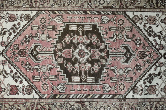 Image 1 of Vintage Hand-Woven Middle Eastern Oriental Hamadan Rug, 1960s