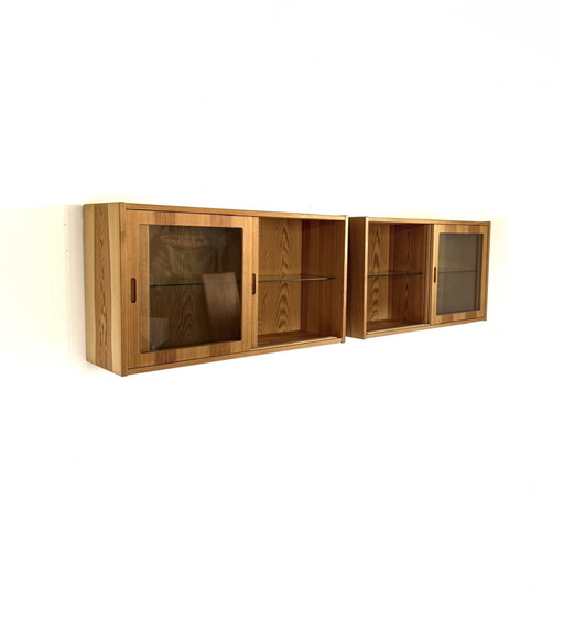 2x vintage hanging display case, Poul Hundevad '60