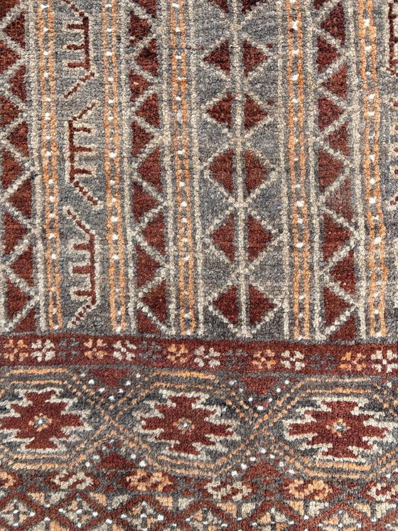 Handgeweven Turkmeens wollen tapijt – Vloerkleden en tapijten, Wool (photo 4 of 12)