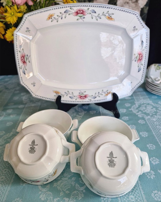 Image 1 of 4 cuencos Villeroy & Boch Nanking para ensalada o sopa - como nuevos