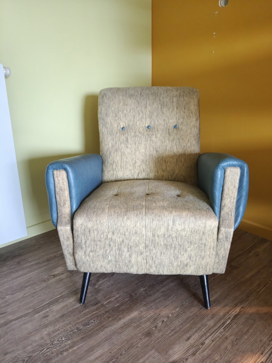 Image 1 of Vintage fauteuil jaren 60 stijl