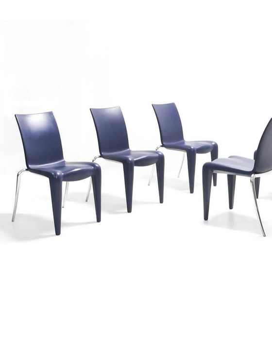 Image 1 of Iconische set van 4 Louis 20-stoelen van Philippe Starck voor Vitra (1998)