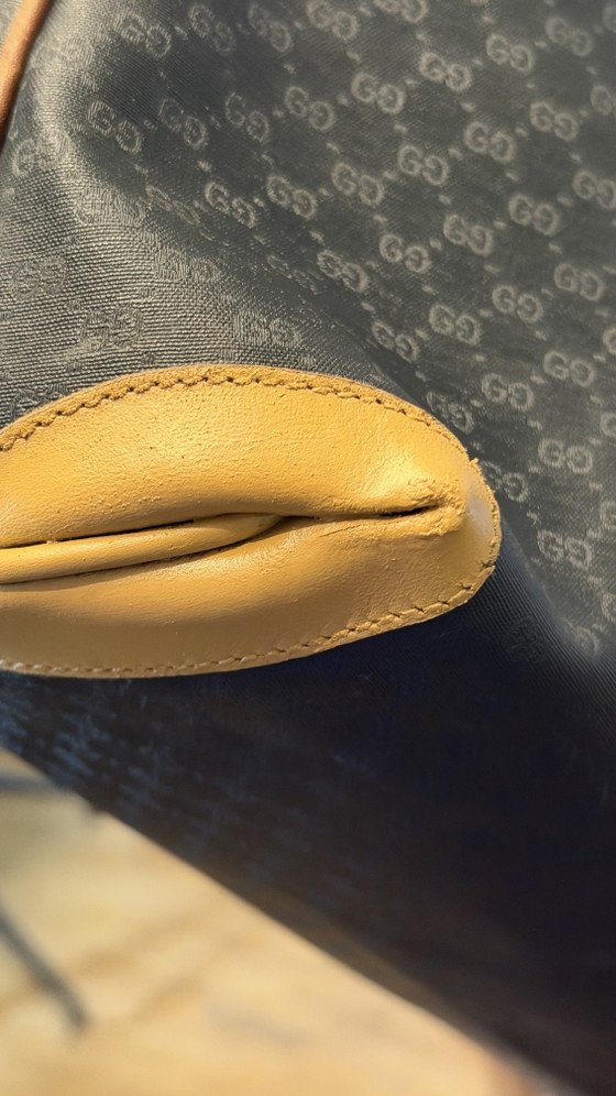 Borsa Gucci 48 / Borsa grande – Borse tote, Leather, Canvas (photo 5 of 10)