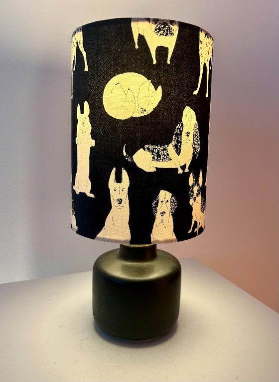 Image 1 of Upgecycelte Vasenlampe aus Melitta-Keramik (1950er/1960er Jahre)