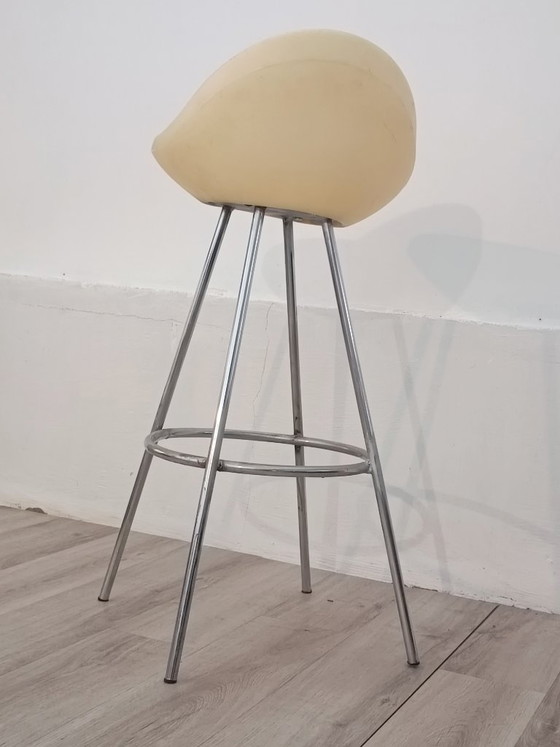 Barstool by Roberto Foschia for MIDJ 1970s Original Edition – Metal, Plastic (photo 6 of 13)