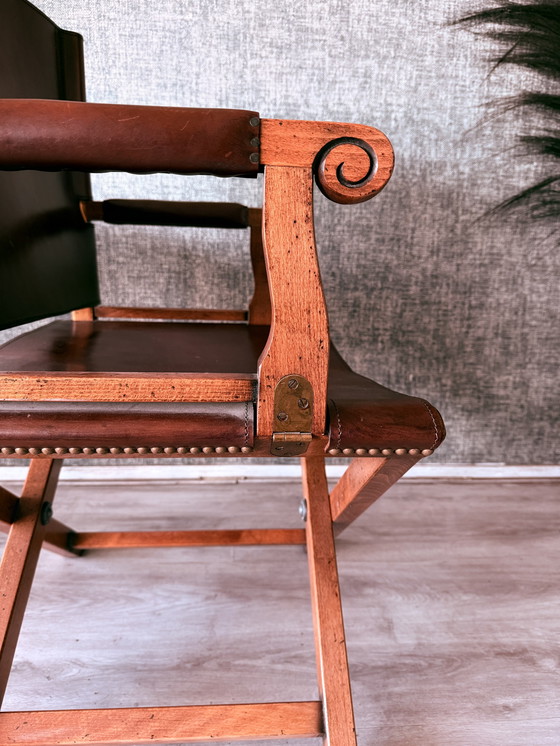 Image 1 of Escritorio de campaña plegable y sillón de campaña de Napoleón Bonaparte