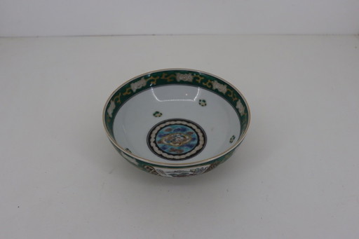 Vintage Japanese 'Gold Imari' Porcelain Bowl – Hand-Painted – servies