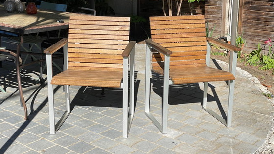 Image 1 of Pair of Esprit Karin Mobring armchairs from Ikea