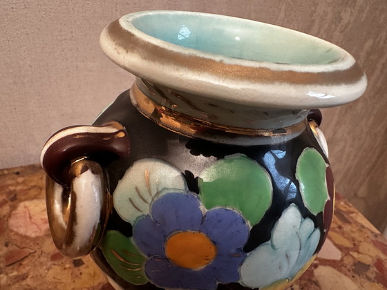 Image 1 of Vintage Ceramic Vase Cerazur Monaco