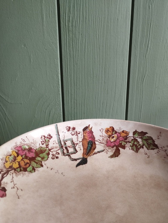 Image 1 of Frutero de piedra de hierro E. Bourgeois Grand Dépôt Birds