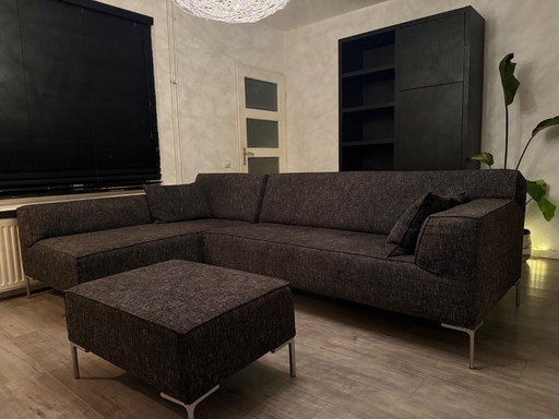 Canapé d'angle Bloq en stock, design disponible