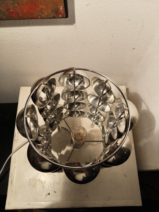 Image 1 of Vintage design eighties space age Bulb plastic table lamp by Kare design