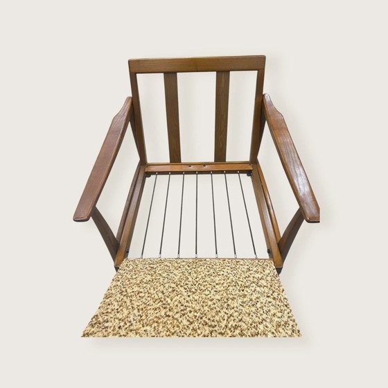 Fauteuil Lounge Vintage / Chaise Cocktail – Années 1960 – Style Scandinave – Bois Massif – Housse Amovible (photo 16 of 17)