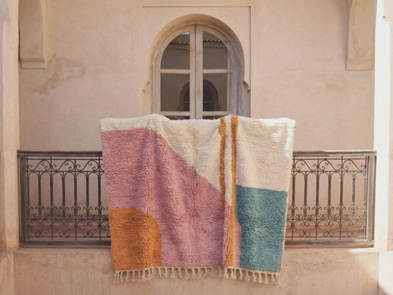 Tapis Marocain Berbère Artisanal 220cmx310cm – Cotton (photo 4 of 8)