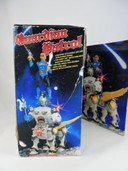 Decorazione vintage a forma di robot giocattolo