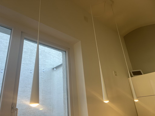 Tobias Grau Niceone Trace Nice Trio blanc Lampe à suspendre