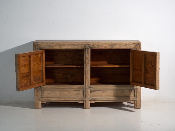 Antique sideboard in pine wood – China, circa 1930 – Iron (photo 30 of 40)