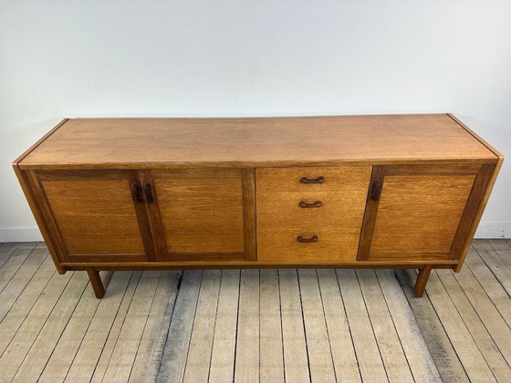 Image 1 of Vintage Scandinavian teak sideboard, 1970s