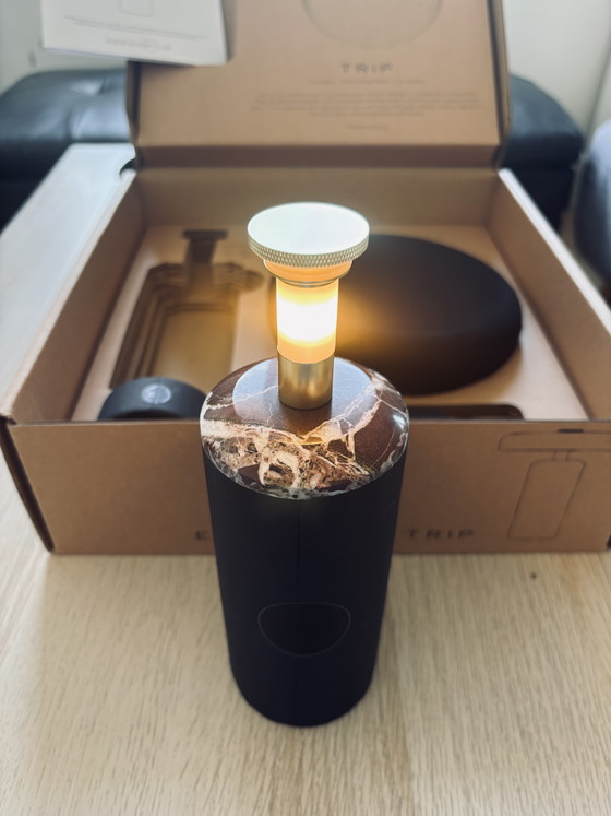 Image 1 of LAMPE MARBRE 