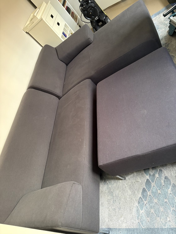 Image 1 of Rolf Benz Freistil 180 hoekbank met poef