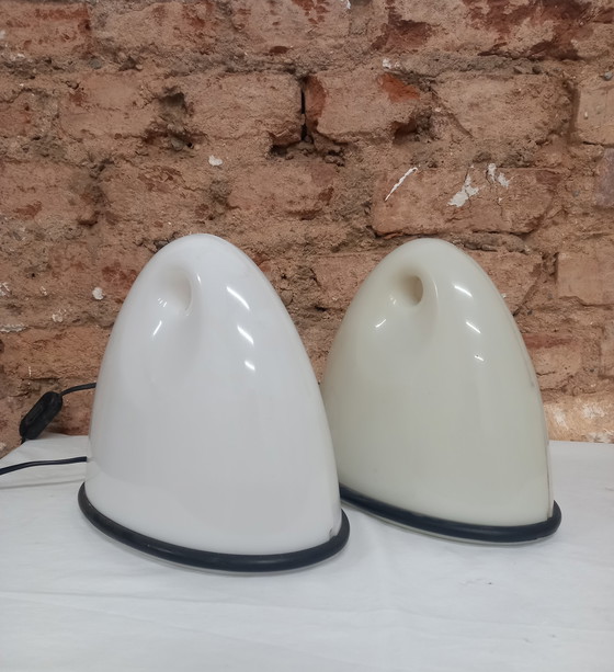 Image 1 of Coppia Di Lampade Da Tavolo Ialea Produzione Guzzini