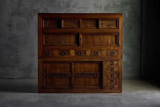 Image 1 of Mizuya Tansu Japanese Cabinet, Japan, 19th Century