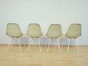 Sedia laterale Eames Herman Miller Sedie di design vintage anni '60