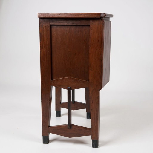 Amsterdam School radio cabinet