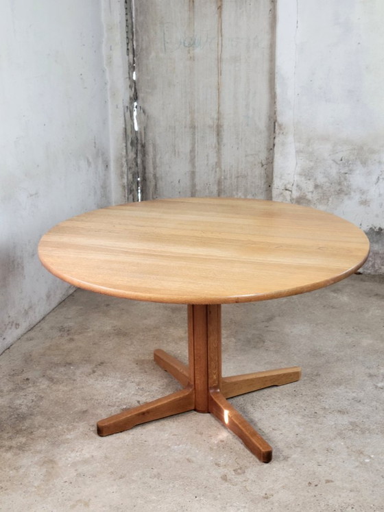 Image 1 of RY Møbler RY35 extendable dining table in solid oak, 1979