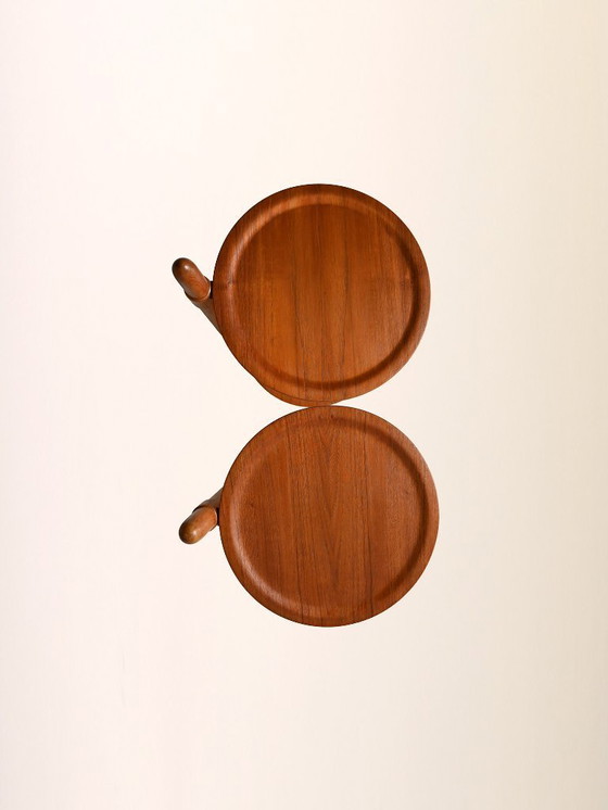 Image 1 of Paar dänische Nachttische von Edmund Jørgensen