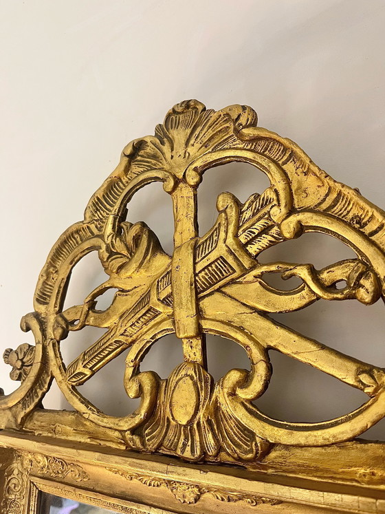 Image 1 of Espejo nupcial antiguo de 84x50cm