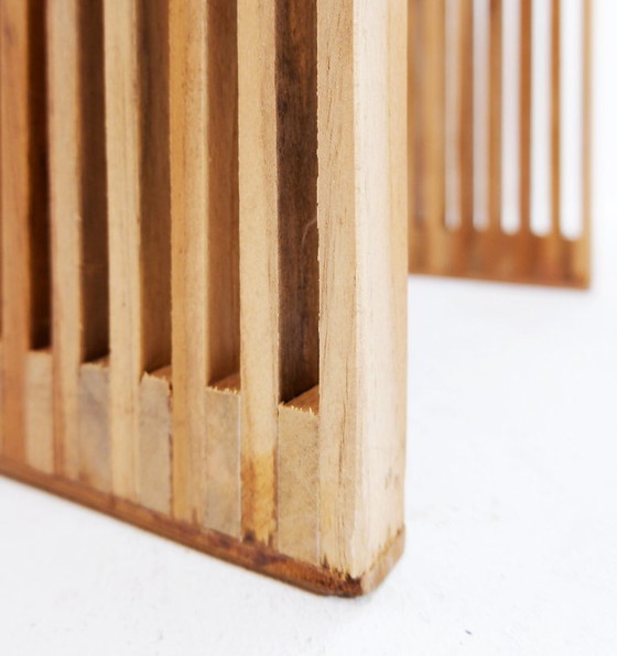 Image 1 of Wooden nesting tables - pair