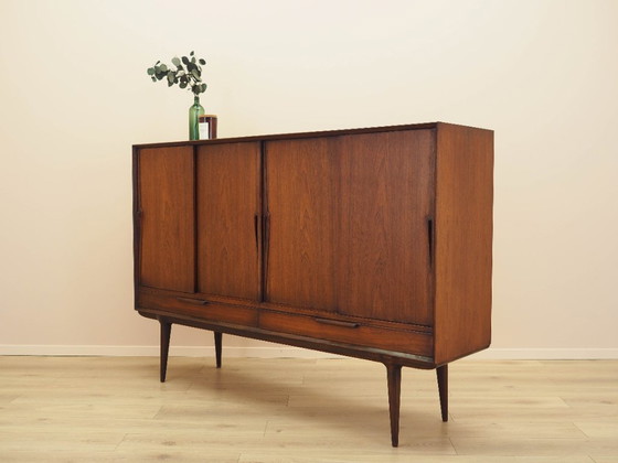 Image 1 of Highboard aus Palisanderholz, dänisches Design, 1970er Jahre, Hersteller: Omann Jun