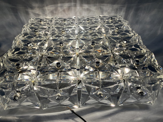 Image 1 of Lampada da soffitto vintage in cristallo Kinkeldey Leuchten esclusiva!