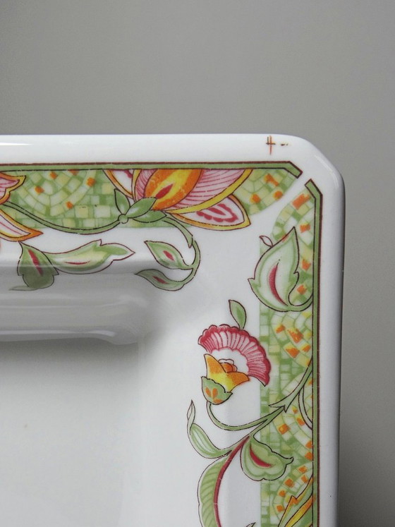 Image 1 of Set di 4 piatti/vassoi Tiffany Boutique, in ceramica italiana vintage.