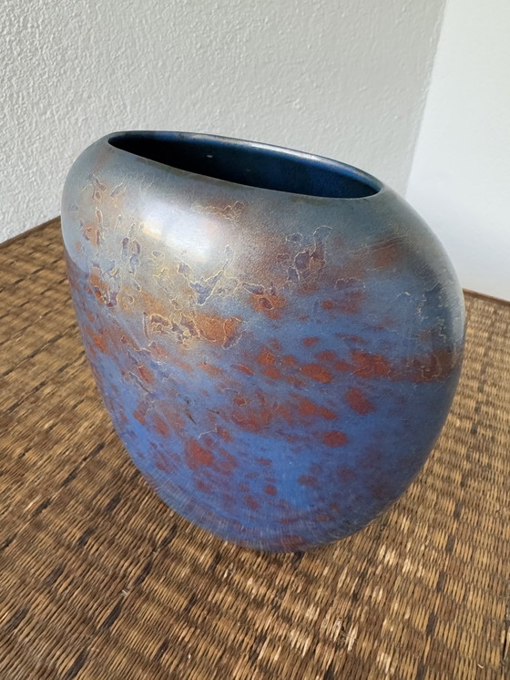 Image 1 of Piccolo vaso in ceramica in polvere Art Déco