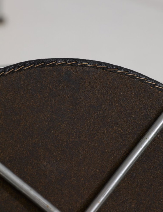 Image 1 of 4 sedie/poltroncine cromate "Lune d'Argent" di Pascal Mourgue per Fermob, vintage circa 1985