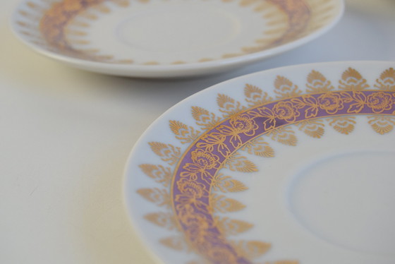 Image 1 of Juego de seis tazas y platillos de Epiag, 1950