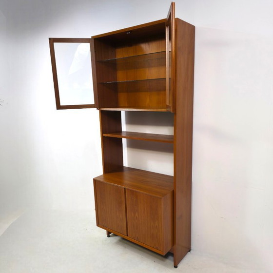 Image 1 of Vintage teak modular cabinet 1960s mid-century design