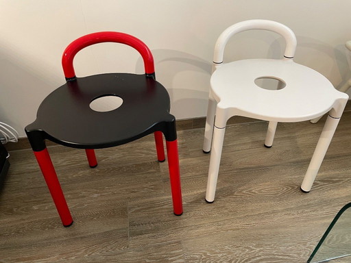 Kartell Vintage Polo Hocker von Anna Castelli Ferrieri