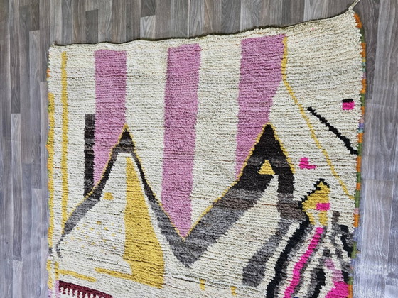 Handgefertigter Berber-Teppich aus Wolle 2.5 x 1.5 m – Teppiche & Läufer, Wool (photo 4 of 11)