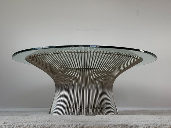 Wire Frame Coffee Table by Warren Platner for Knoll, 1960s – Glass, Metal (photo 6 of 11)