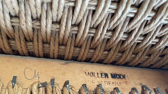 Image 1 of Set van 2 Niels Otto Møller Model 85 eetkamerstoelen