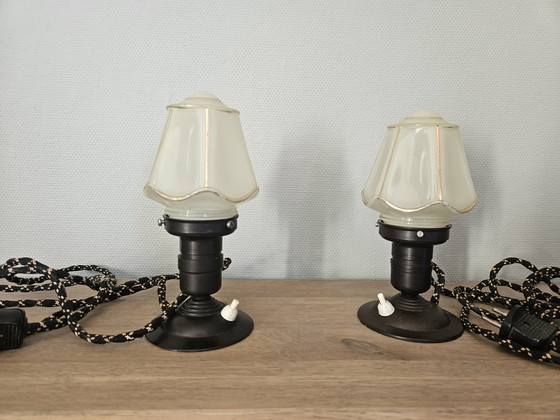 Image 1 of Bellissime lampade art déco, in perfette condizioni!